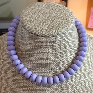 Monet Purple Beaded Necklace